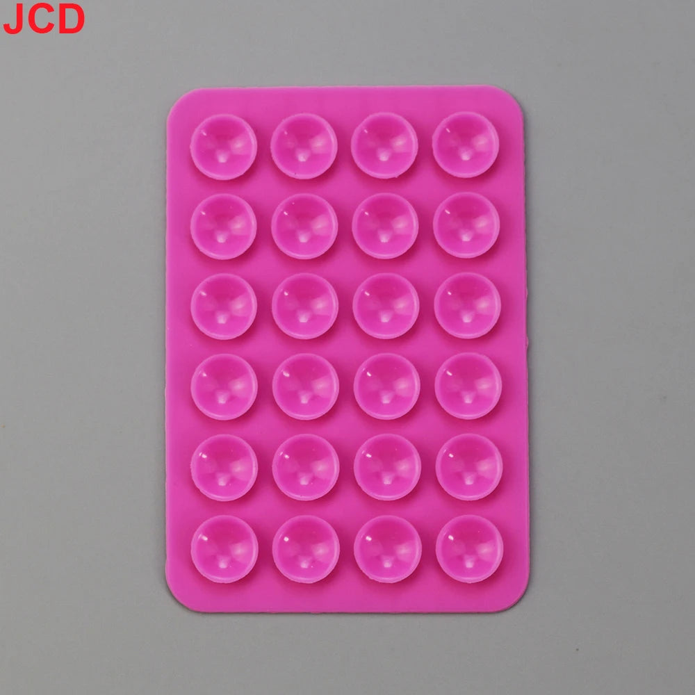 JCD 24 Square Thickened Silicone Suction Cup Suction Cups Mobile Phone Tablet Luggage Suction Cup Universal Charger Leather Case