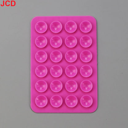 JCD 24 Square Thickened Silicone Suction Cup Suction Cups Mobile Phone Tablet Luggage Suction Cup Universal Charger Leather Case