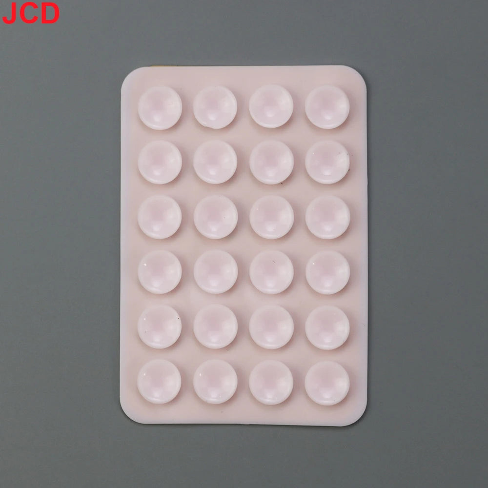 JCD 24 Square Thickened Silicone Suction Cup Suction Cups Mobile Phone Tablet Luggage Suction Cup Universal Charger Leather Case