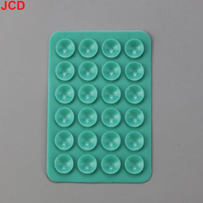 JCD 24 Square Thickened Silicone Suction Cup Suction Cups Mobile Phone Tablet Luggage Suction Cup Universal Charger Leather Case