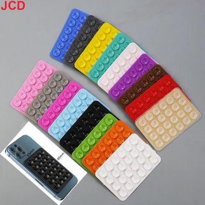 JCD 24 Square Thickened Silicone Suction Cup Suction Cups Mobile Phone Tablet Luggage Suction Cup Universal Charger Leather Case