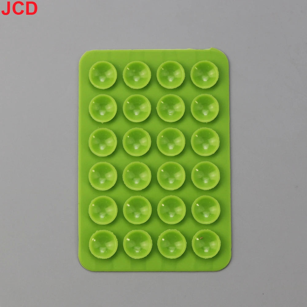JCD 24 Square Thickened Silicone Suction Cup Suction Cups Mobile Phone Tablet Luggage Suction Cup Universal Charger Leather Case