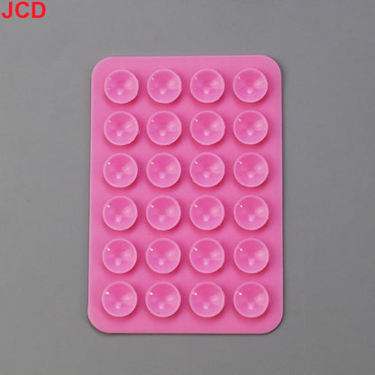 JCD 24 Square Thickened Silicone Suction Cup Suction Cups Mobile Phone Tablet Luggage Suction Cup Universal Charger Leather Case