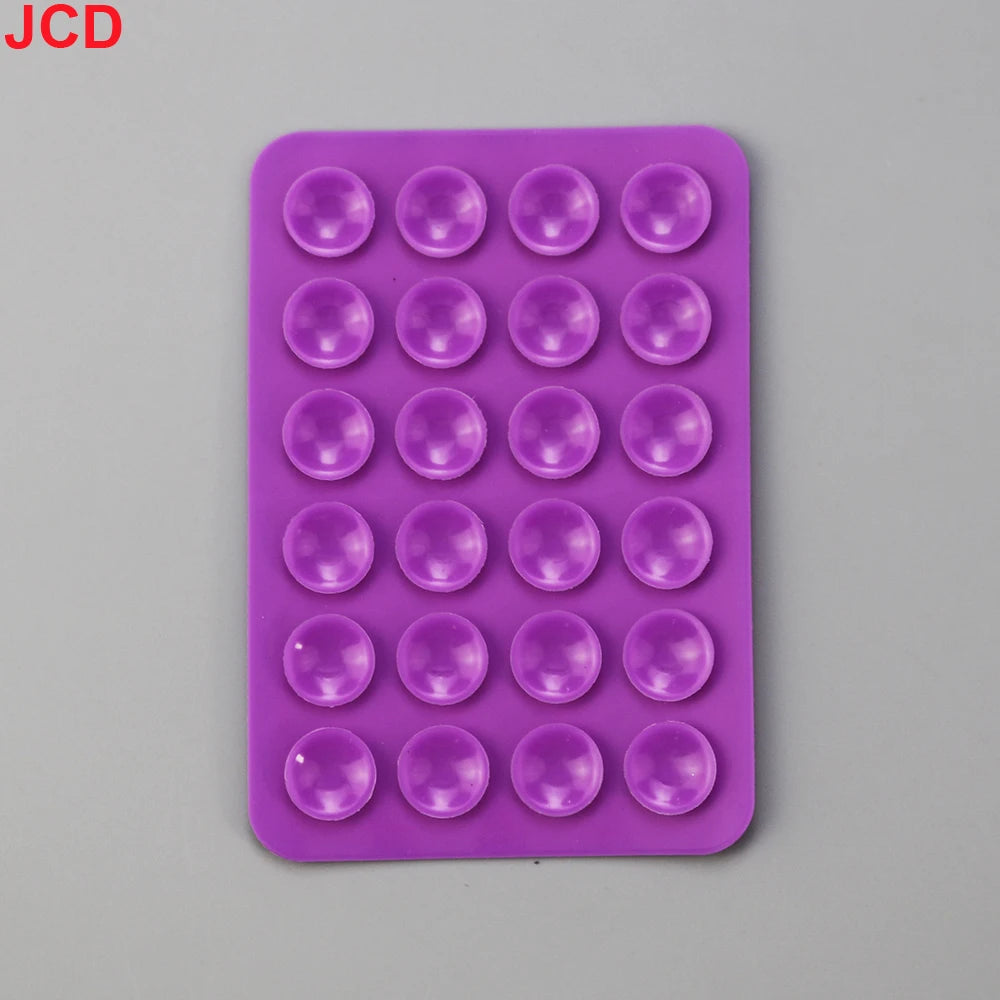 JCD 24 Square Thickened Silicone Suction Cup Suction Cups Mobile Phone Tablet Luggage Suction Cup Universal Charger Leather Case