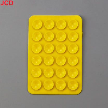 JCD 24 Square Thickened Silicone Suction Cup Suction Cups Mobile Phone Tablet Luggage Suction Cup Universal Charger Leather Case