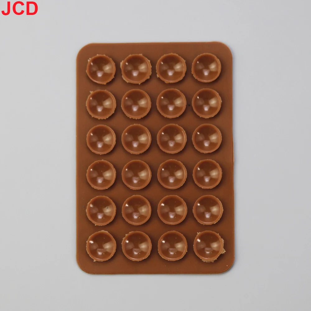 JCD 24 Square Thickened Silicone Suction Cup Suction Cups Mobile Phone Tablet Luggage Suction Cup Universal Charger Leather Case